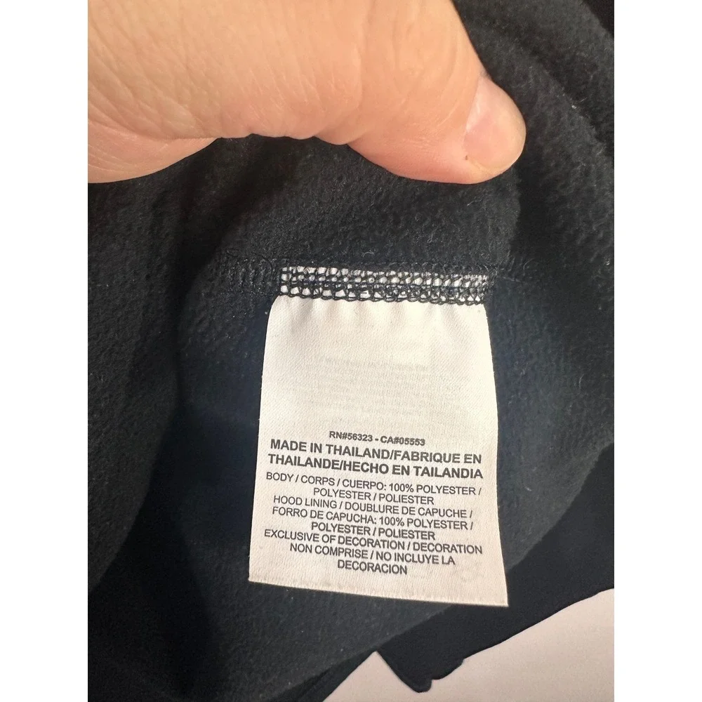 Nike Hoodie Women XS Black Dri-FIT Therma Pullover Swoosh Workout Athletic